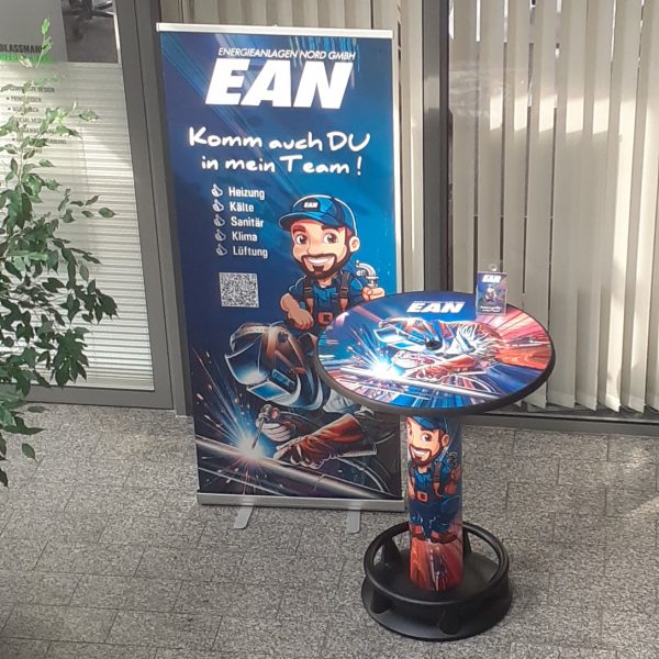 Promotionstand für Bildungsmessen